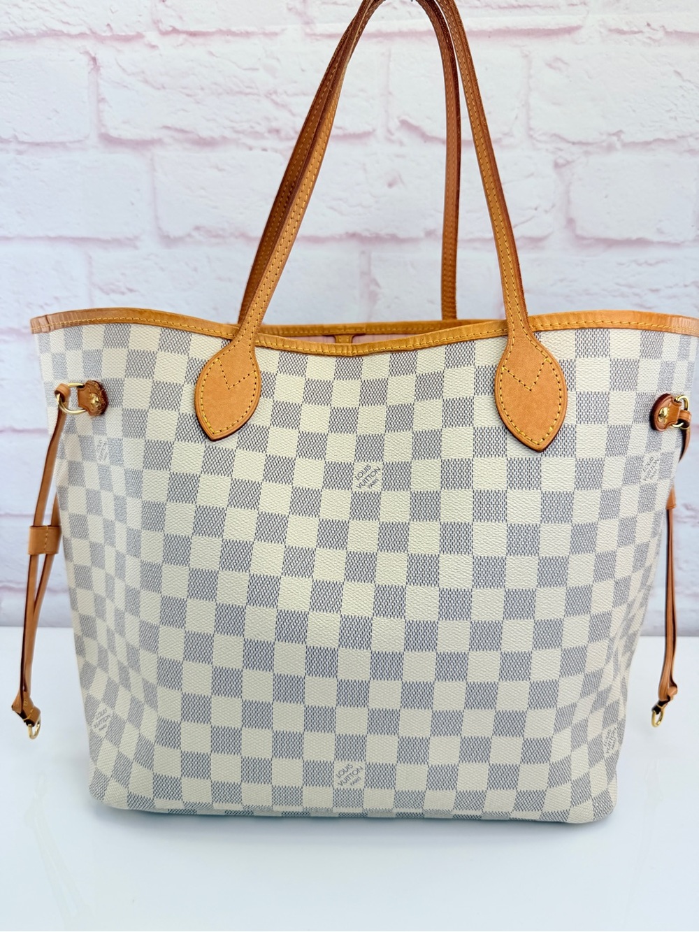 Louis Vuitton Damier Azur Neverfull MM Tote